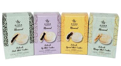 Variety box Mamoul Cookies Date, Mango, Apricot, Fig