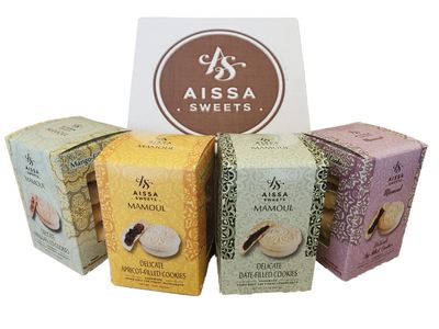 Variety box Mamoul Cookies Date, Mango, Apricot, Fig