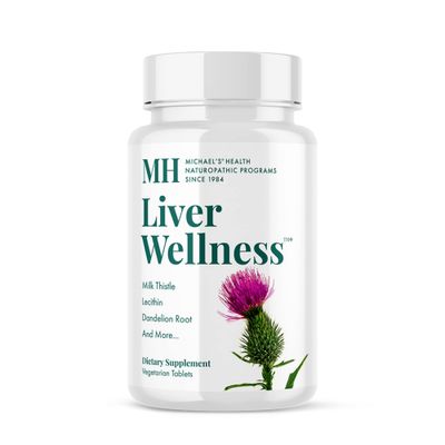 MICHAEL&#39;S Health Naturopathic Programs Liver Wellness - 90 Vegetarian Tablets - Contains Nutrients for Liver Support - Kosher - 30 Servings
