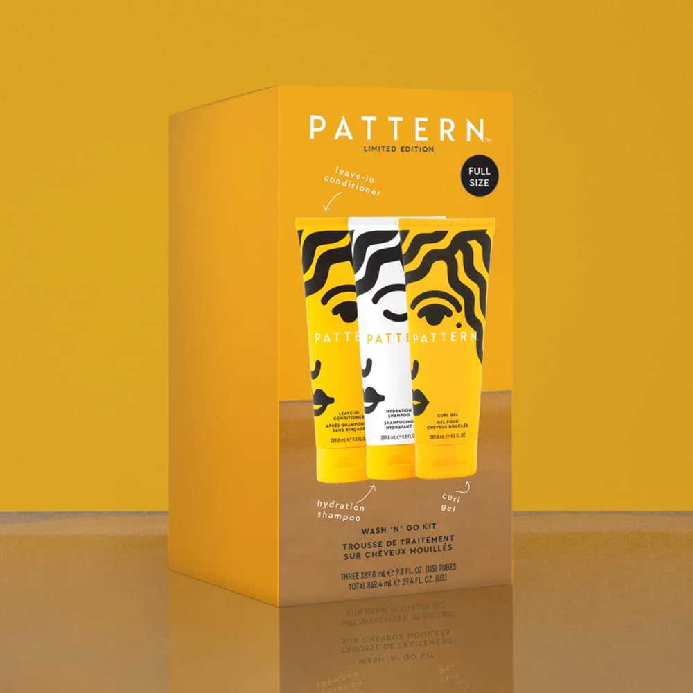 PATTERN Beauty by Tracee Ellis Ross Wash N Go Kit for Curls, Coils &amp; Tight Textures