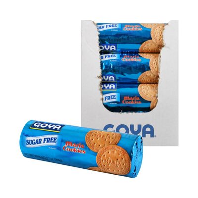Goya Foods Maria Cookies, Sugar Free, 7 Ounce Pack of 16