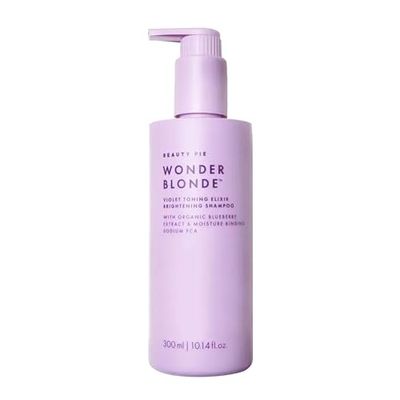 Beauty Pie WonderBlonde Violet Toning Elixir Brightening Shampoo For Reviving &amp; Hydrating Hair