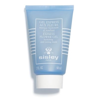Sisley Paris Express Flower Gel - 60 mL - Leave-On Gel Face Mask - Hydrates, Tones &amp; Minimizes Look of Fatigue in 3 Minutes - All Skin Types