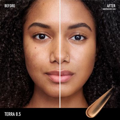 bareMinerals Complexion Rescue Tinted Moisturizer for Face with SPF 30, Vegan Tinted Mineral Sunscreen with Hyaluronic Acid, Mini Size, Terra 8.5