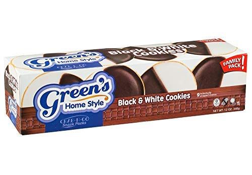 Green&#39;s Kosher Individually Wrapped Mini Black &amp; White Cookies Package of 9
