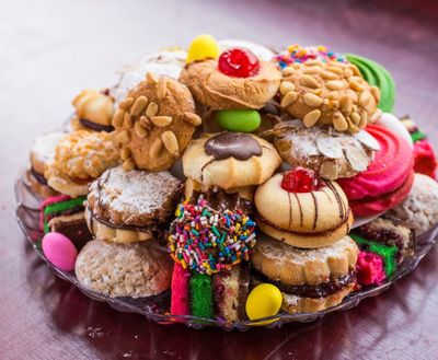 Italian Cookies 2 LB Cookie Box