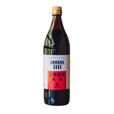 KameBishi three years brewed soy sauce 900ml Parallel import