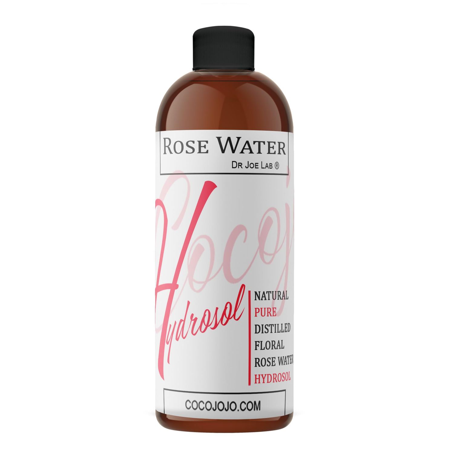 Rose Water Hydrosol - 8 oz &amp; Sprayer - 100 Natural Pure Steam Distilled Bulgarian Rosewater Facial Floral Hydrating Toner Mist - Face Skin Hair Locs Dreads Body Bath Spray Spritz - Packaging May Vary