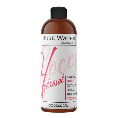 Rose Water Hydrosol - 8 oz &amp; Sprayer - 100 Natural Pure Steam Distilled Bulgarian Rosewater Facial Floral Hydrating Toner Mist - Face Skin Hair Locs Dreads Body Bath Spray Spritz - Packaging May Vary