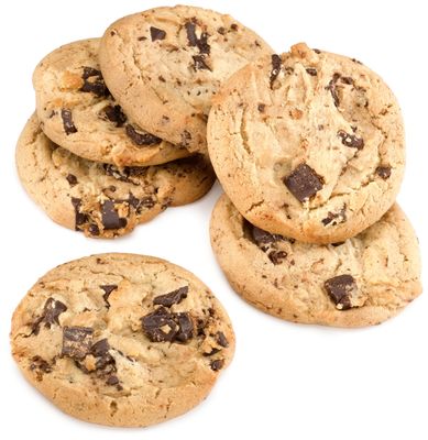 Otis Spunkmeyer Thaw &amp; Serve Chocolate Chunk Cookie, 2-Ounce, 72-Count Cookies