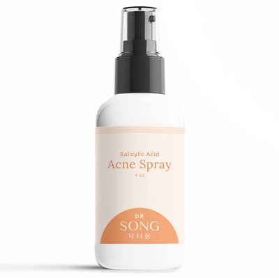 Dr Song Salicylic Acid Back &amp; Body Acne Spray: 2 Salicylic Acid Spray Back Acne, Butt, Body Acne Spray - 4oz