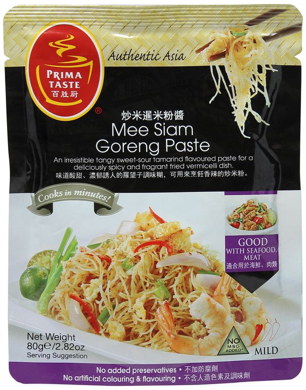 Prima Taste Mee Siam Goreng Paste, 1 Pack, 80g