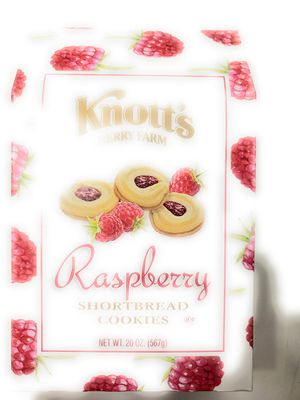Knotts Berry Farm Raspberry Shortbread Cookies