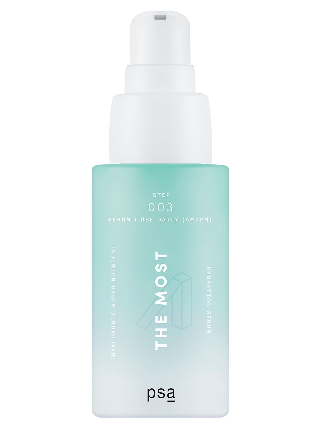 PSA - THE MOST Hyaluronic Super Nutrient Hydration Serum Hyaluronic Acid Complex, Kombucha, Acai Berry Suitable for All Skin Types 30 mL 1 oz