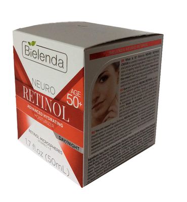 BIELENDA NEURO RETINOL 50 VITAMIN C &amp; E ADVANCED HYDRATING MOISTURIZER DAYNIGHT 1.7 FL OZ