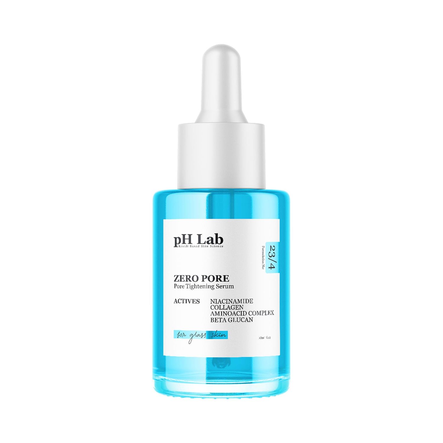 pH Lab Zero Pore Skin and Pore Tightening Serum, Strengthens Barrier &amp; Pore Minimizer For Face, Helps Increase Skin Elasticity, 1.01 Fl Oz Pack of 1