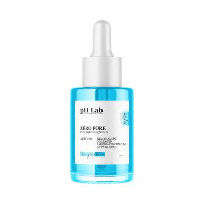 pH Lab Zero Pore Skin and Pore Tightening Serum, Strengthens Barrier &amp; Pore Minimizer For Face, Helps Increase Skin Elasticity, 1.01 Fl Oz Pack of 1