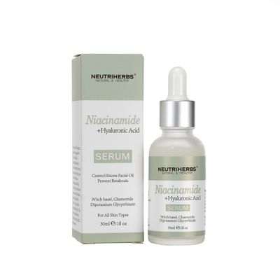Neutriherbs 5 Niacinamide Serum for Face the Ordinary HA,Effectively Work to Control Excess Facial Oil, Minimize the Pores and Prevent Breakouts, Best Niacinamide Serum For Oily Skin