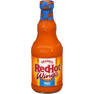 Frank&#39;s RedHot Mild Wings Hot Sauce, 12 fl oz
