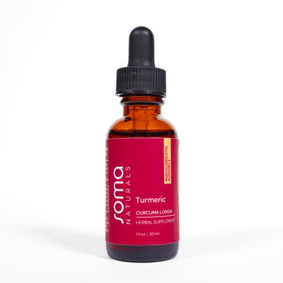 Soma Naturals Organic Turmeric Liquid Extract, Curcumin Drops for Joint &amp; Skin, Helps Immune Function &amp; Clarity, Non-GMO, Gluten-Free, 1fl oz, 30ml