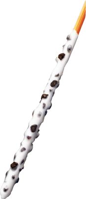 Chocolate Covered Biscuit Sticks, Assorted Pack of 8, Almond x 3, White Cookie x 3, Crunch x 2 with ZiQ clip