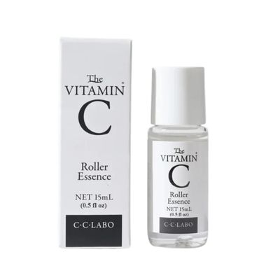 C?C?LABO Roller Essence 15ml - Roll-On Serum with Niacinamide, Collagen &amp; Vitamin C - Targeted Care for Fine Lines, Smile Lines &amp; Eye Area - Fragrance-Free &amp; Easy to Apply