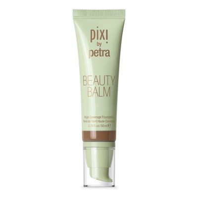 Pixi Beauty Beauty Balm - Mocha 50ml Medium to Full Coverage Foundation Ceramides Moisturize Skin Chamomile Calms and Soothes Complexion 1.70 Fl Oz