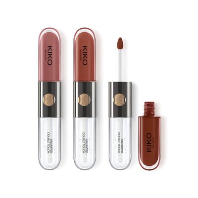 KIKO Milano Unlimited Double Touch Lipstick Kit 3 Liquid Lipsticks