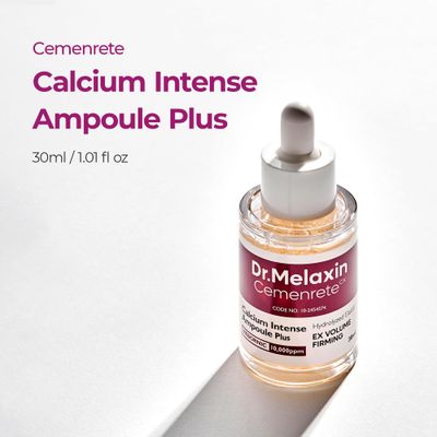 Dr.Melaxin Cemenrete Calcium Ampoule Plus with Adenosine and Niacinamide for Sagging Under Eye Skin, Dark Circles, Fine Lines &amp;Eye Bags 1.01fl.oz.
