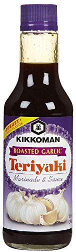 Kikkoman Roasted Garlic Teriyaki Marinade &amp; Sauce - 10 oz