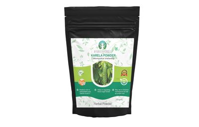 AYURVEDASHREE Bitter Melon Powder 50 Gm I Momordica CharantiaKarela Fruit Powder I Ayurvedic herb I Support Liver Function I Herbal Supplement I Supports Skin and Stomach