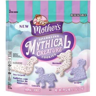 Mother's Sparkling Mythical Creature Cookies 9 Ounce Pack of 2