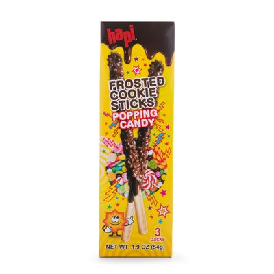 Hapi Frosted Cookie Sticks Popping Candy, 1.9 Ounces Pack Of 8