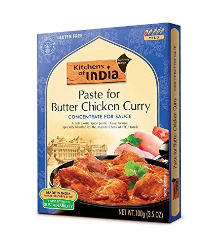 Kitchens Of India Curry Paste Butter Chicken 6x3.5OZ