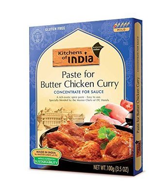 Kitchens Of India Curry Paste Butter Chicken 6x3.5OZ
