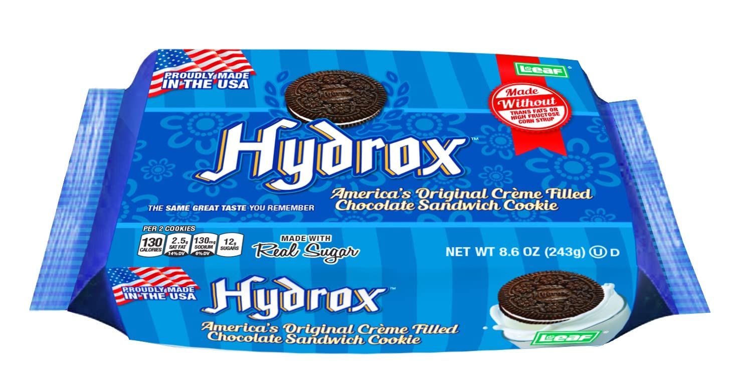 Leaf Hydrox America&#39;s Original Cookie, 8.6 Ounce Pack of 6