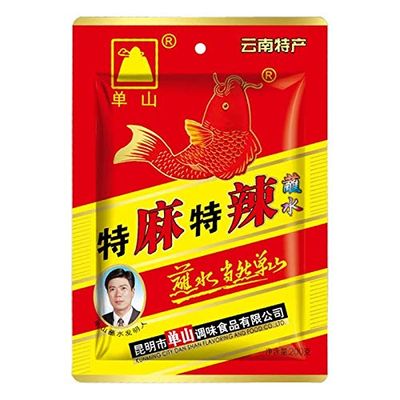 Yunnan Specialty Shanshan Dipping Water Barbecue Chili Noodles Seasoning Dipping Sauce Dry Dish Chili Powder Dry Chili Sauce Chili Seasoning 7oz. 200g