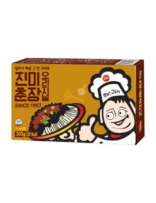 Korean Black Bean Paste Sauce, Chunjang Sauce ??, ???? Original 300g Pack of 1