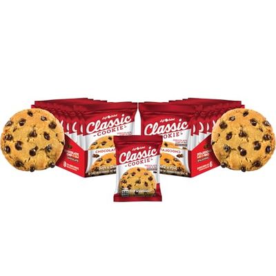 Classic Cookie Soft Baked Chocolate Chip Cookies, 2 Boxes, 16 Individually Wrapped Cookies