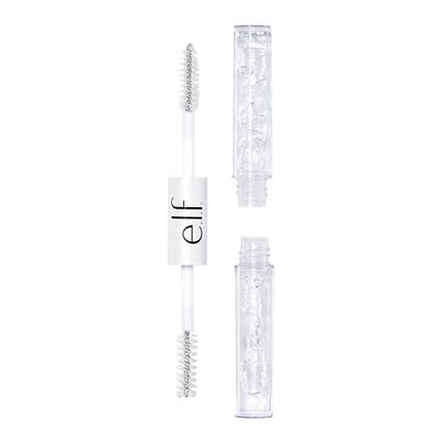 e.l.f. Clear Brow &amp; Lash Mascara, Dual-Sided Brushable Clear Gel For Groomed Brows &amp; Eyelashes, Long-Wear Conditioning Formula, Vegan &amp; Cruelty-Free
