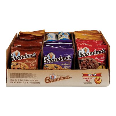 Grandma&#39;s Cookies Variety Pack, 36 Count