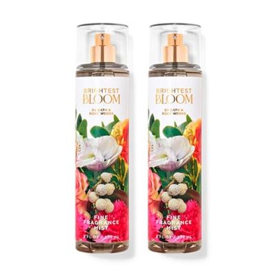 B&amp;BW - Bath and Body - Brightest Bloom Fine Fragrance Mist 8 oz Pack of 2