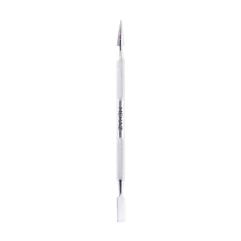 Mehaz Stainles Steel Mani-Prep Cuticle Pusher &amp; Cleaner, 5