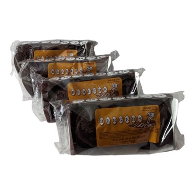 Berger Cookies - Original 15oz pack Set of 4 - Baltimore delicious, hand-dipped, chocolate fudge cookies. Original homemade recipe.