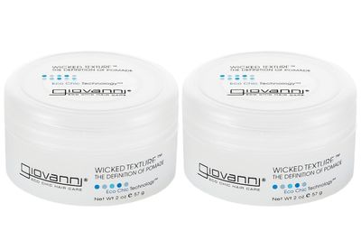 GIOVANNI COSMETICS Eco Chic Wicked Texture - The Definition Of Pomade, 2 Ounce 60 Milliliter PACK OF 2