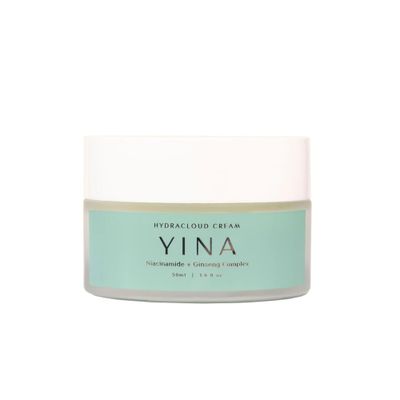 YINA - Hydracloud Cream With Niacinamide Ginseng Complex Sustainable, Cruelty-Free, Clean Skincare 1.6 fl oz 50 ml