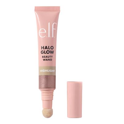 e.l.f. Halo Glow Highlight Beauty Wand, Liquid Highlighter Wand For Luminous, Glowing Skin, Buildable Formula, Vegan &amp; Cruelty-free, Rose Quartz