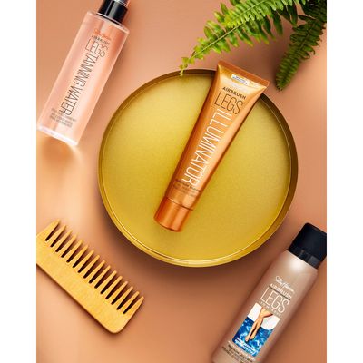 Sally Hansen Airbrush Legs Illuminator, Leg Makeup, Golden Glow, Easy Application, Flawless Looking Legs, Rollerball Applicator
