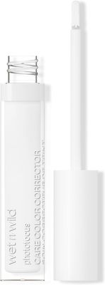 wet n wild Photo Focus Care Color Corrector, Niacinamide-Infused, Seamlessly Buildable for All Skin Types, Lightweight Formula for Flawless Correction, Vegan &amp; Cruelty-Free - White