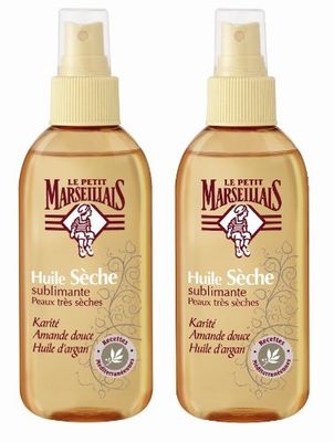 Le Petit Marseillais Body Oil for Very Dry Skin pack of 2. Made in France. 2x150ml 2x4.22fl.oz